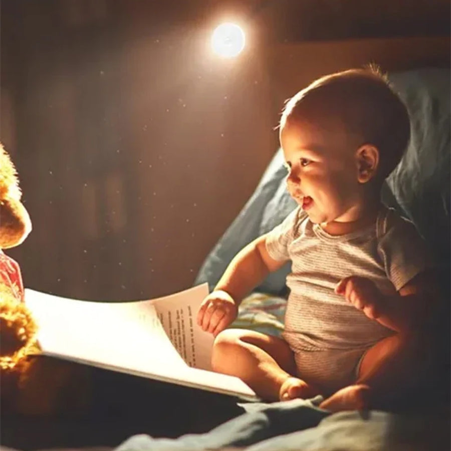 Lumière douce dans une chambre d'enfant